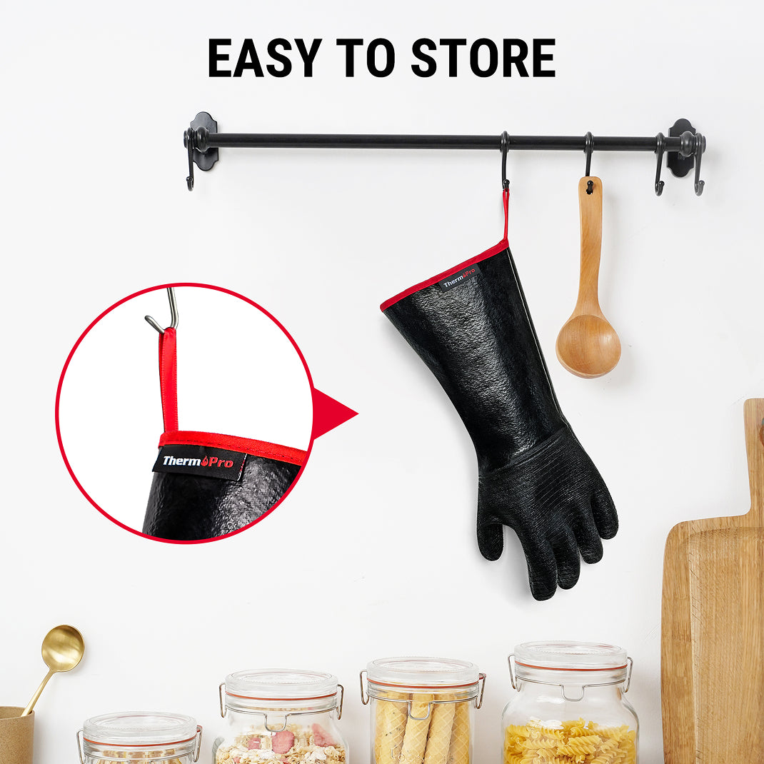 ThermoPro TP100 Heat Resistant & Waterproof BBQ Gloves