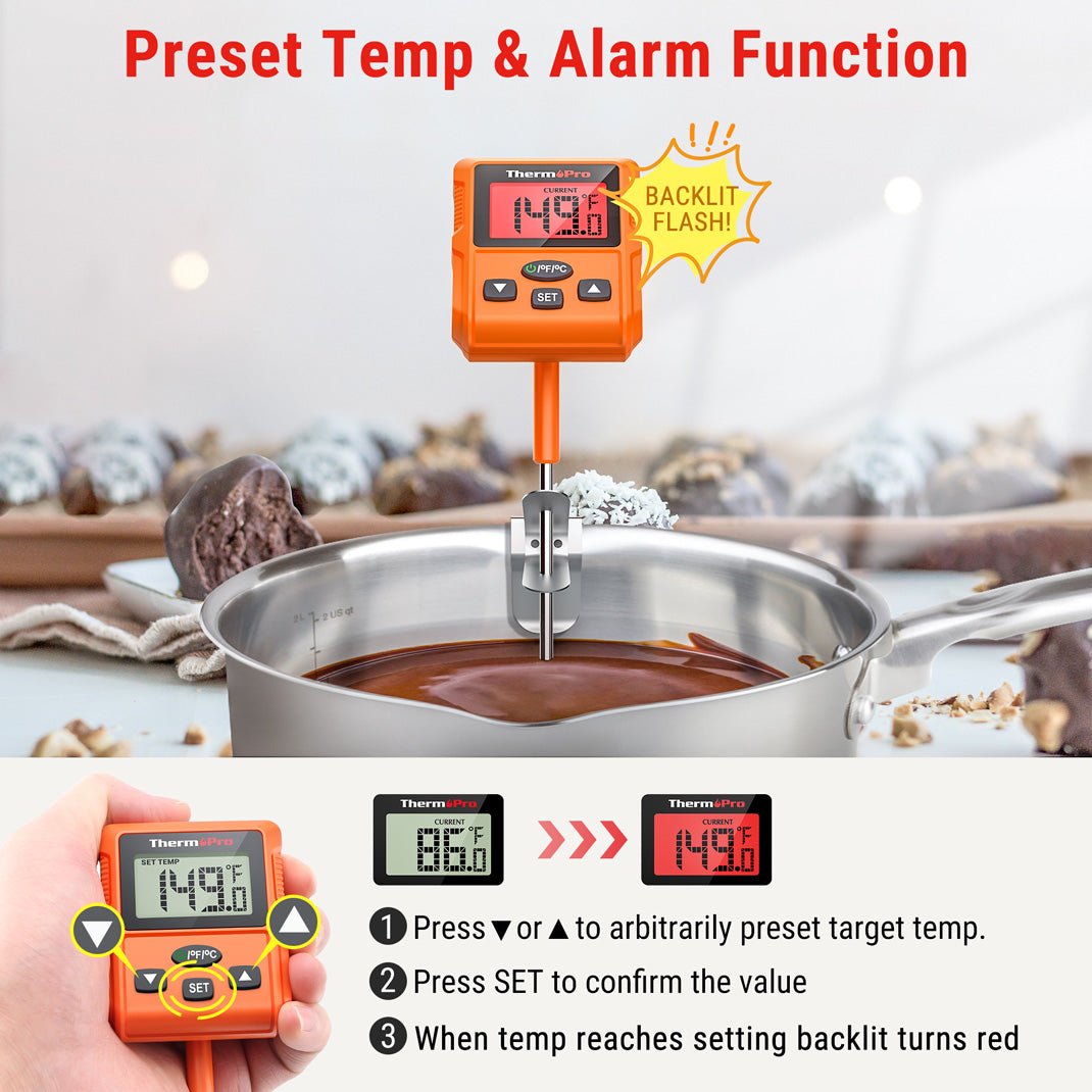 ThermoPro TP511 Digital Candy Thermometer