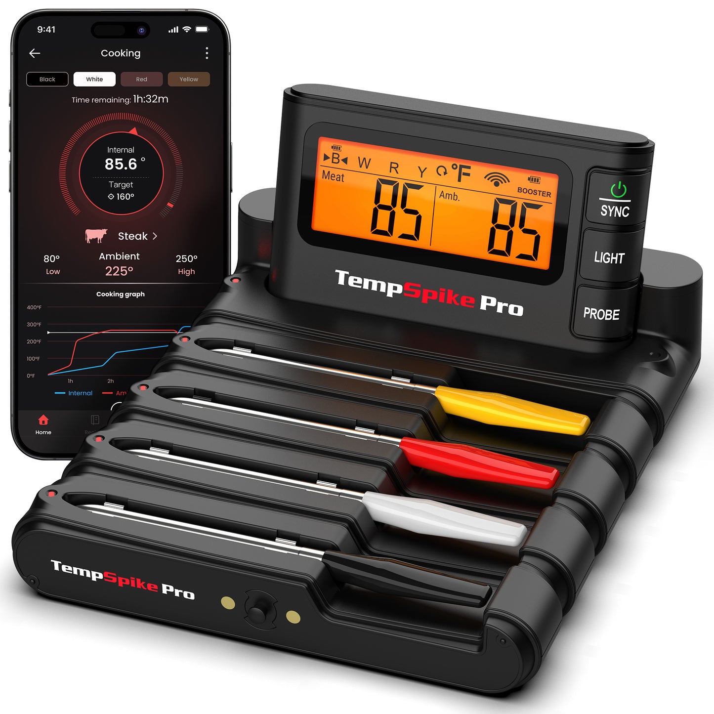 ThermoPro Tempspike Pro TP980W Set of 4