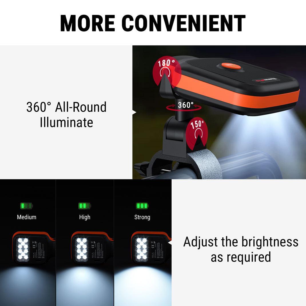 ThermoPro A100 10-LED Adjustable-Clamp BBQ Grill Light