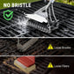 TempPro AGT300 Bristle-Free BBQ Grill Cleaning Brush