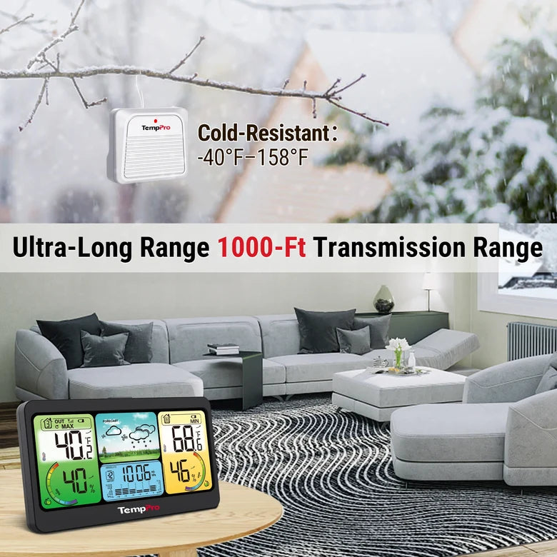 TempPro TP280B Wireless Weather Station