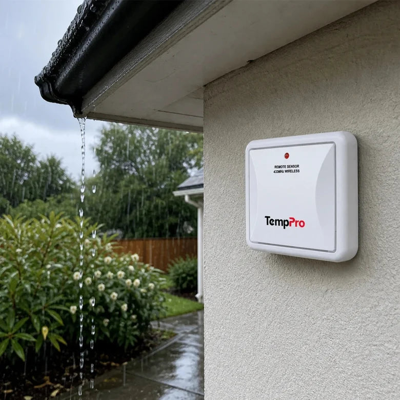 TempPro TP60B Wireless Indoor Outdoor Thermometer & Hygrometer – 1 Sensor
