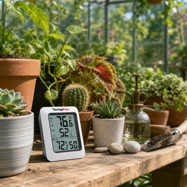 TempPro TP60B Wireless Indoor Outdoor Thermometer & Hygrometer – 1 Sensor